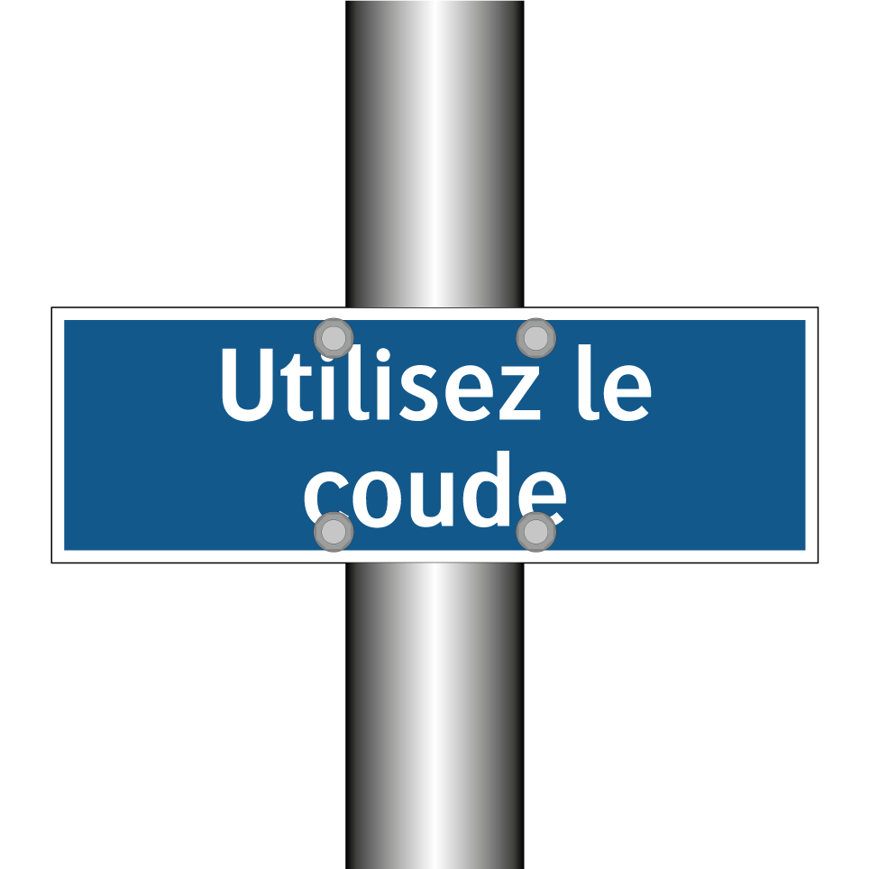 Utilisez le coude