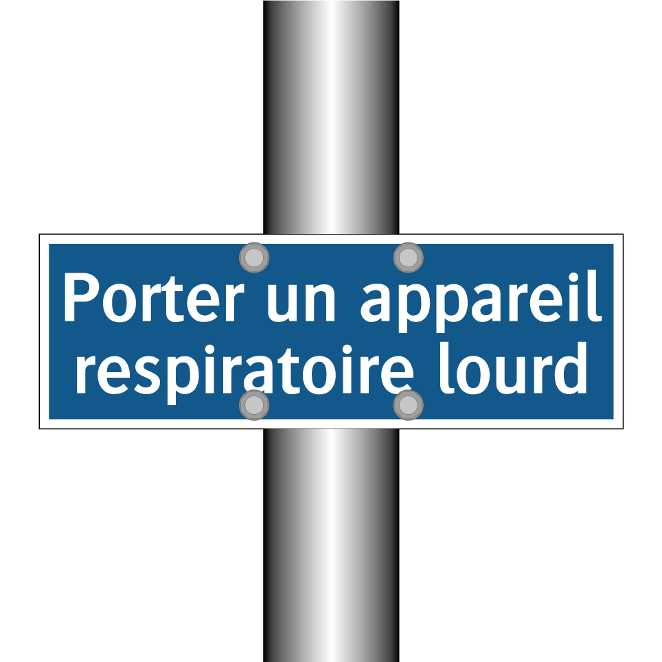 Porter un appareil respiratoire lourd