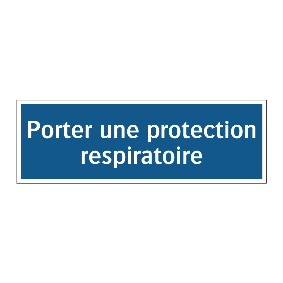 Porter une protection respiratoire
