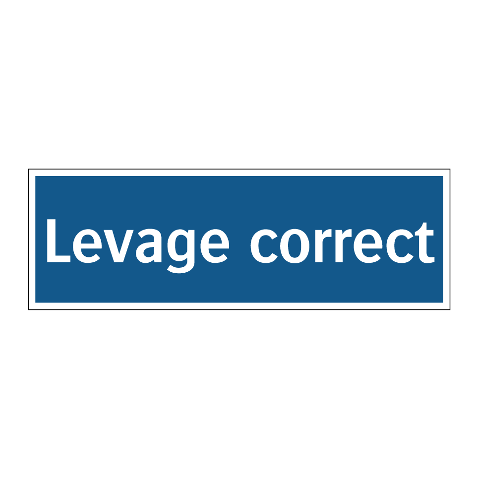 Levage correct