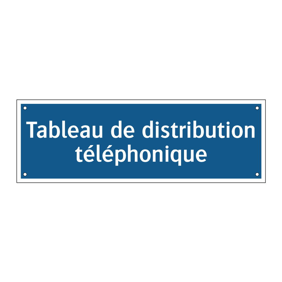 Tableau de distribution téléphonique