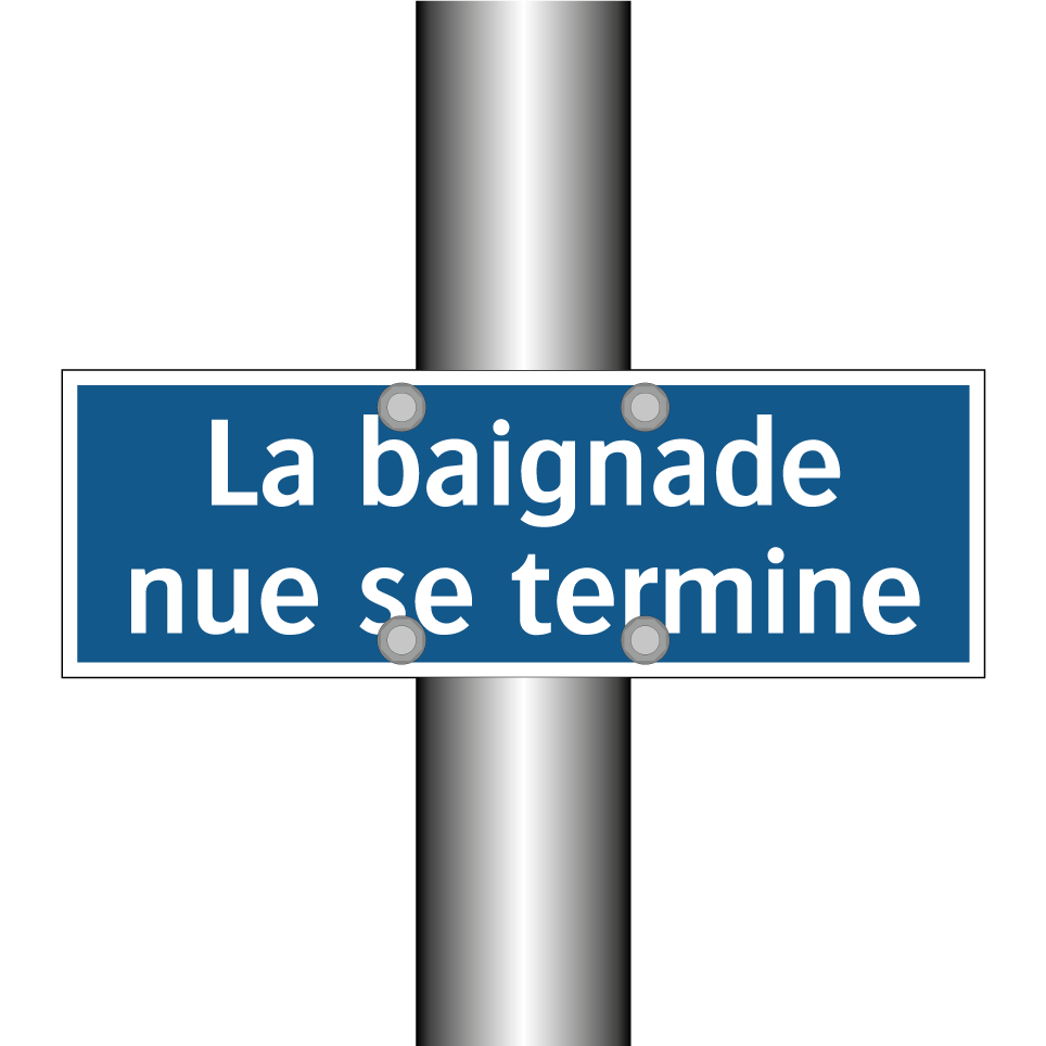 La baignade nue se termine