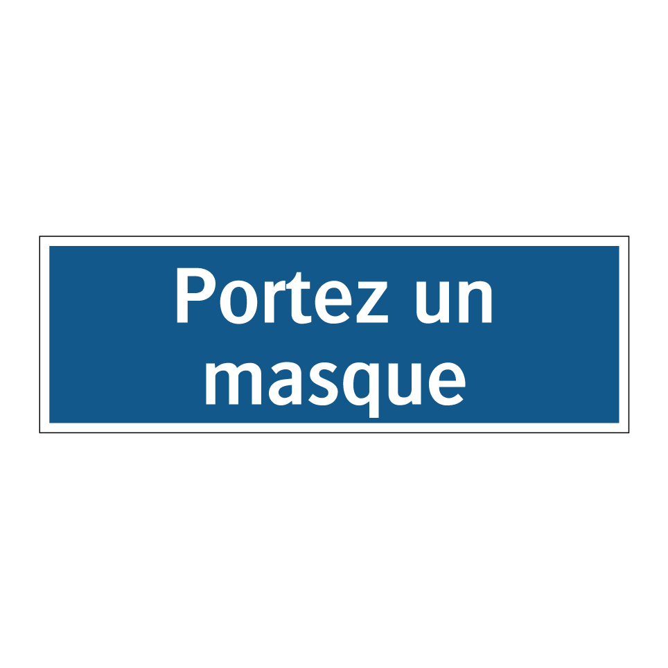 Portez un masque