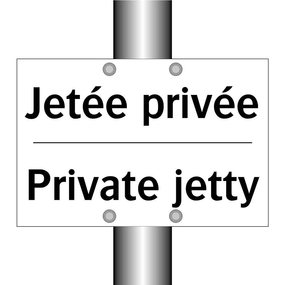 Jetée privée - Private jetty