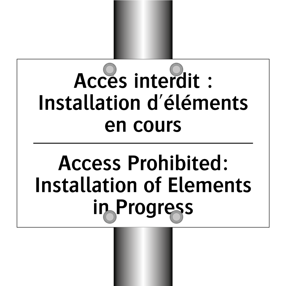 Accès interdit : Installation  /.../ - Access Prohibited: Installation  /.../