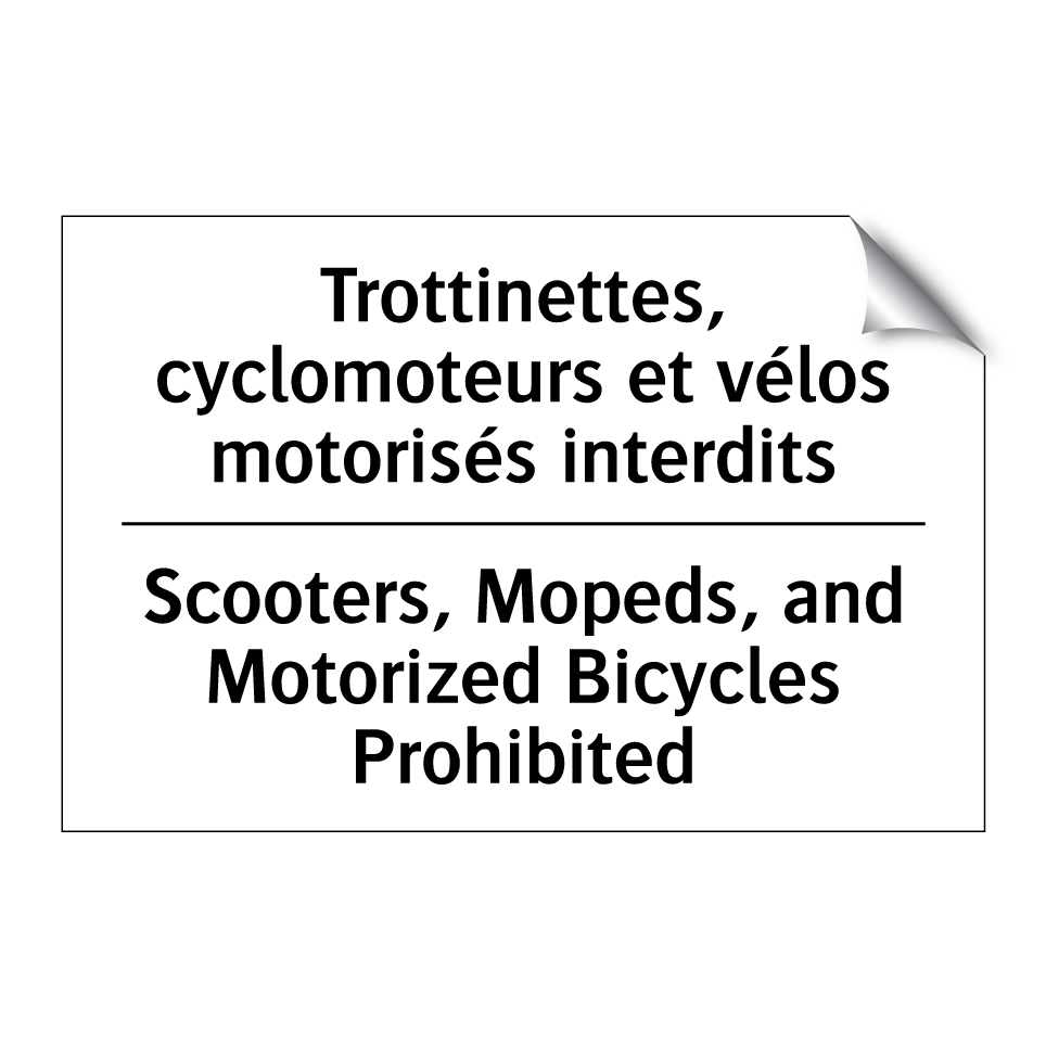 Trottinettes, cyclomoteurs et  /.../ - Scooters, Mopeds, and Motorized  /.../