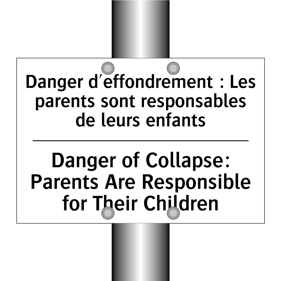 Danger d'effondrement : Les parents  /.../ - Danger of Collapse: Parents Are  /.../