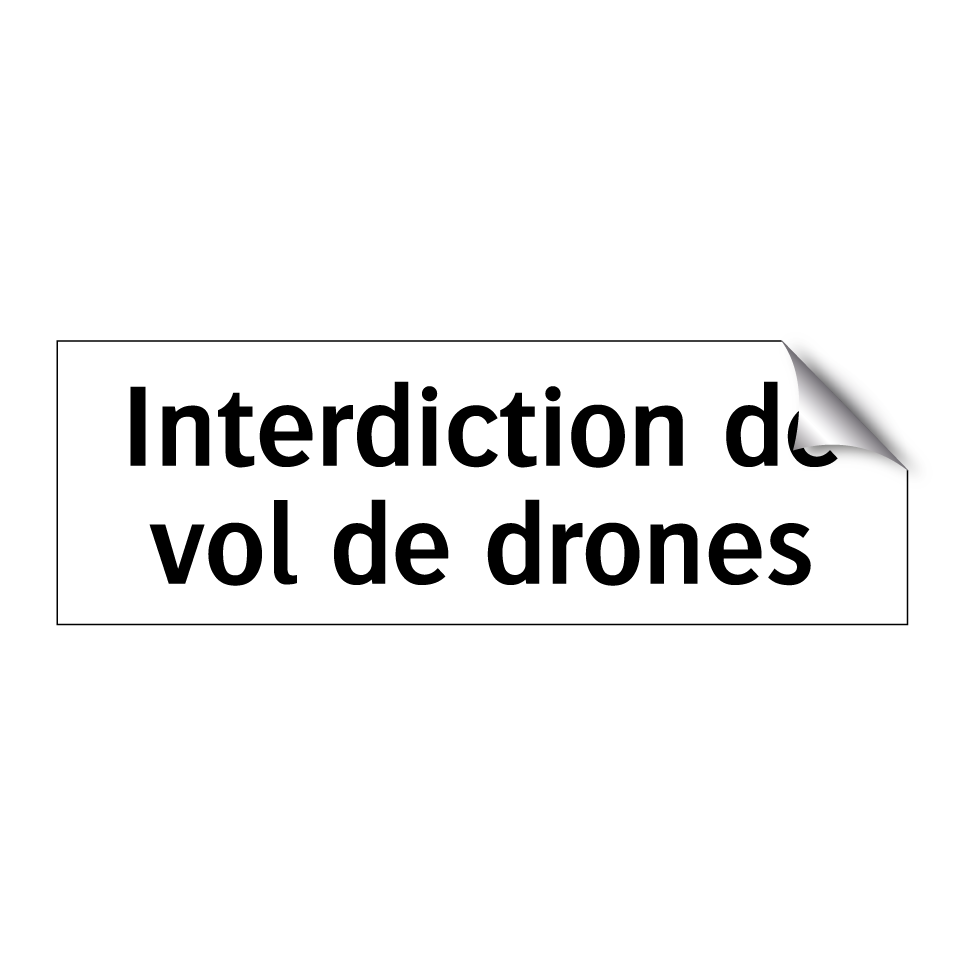 Interdiction de vol de drones