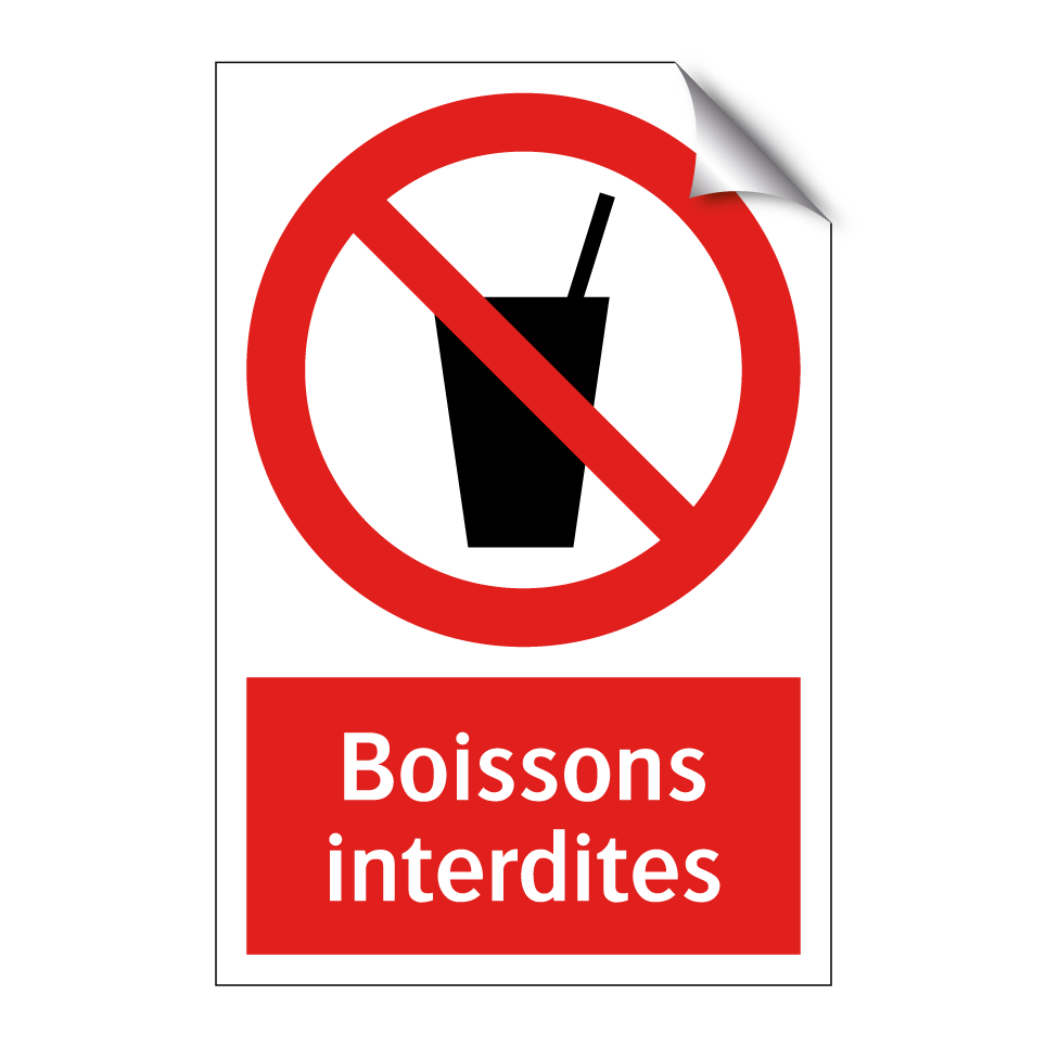 Boissons interdites