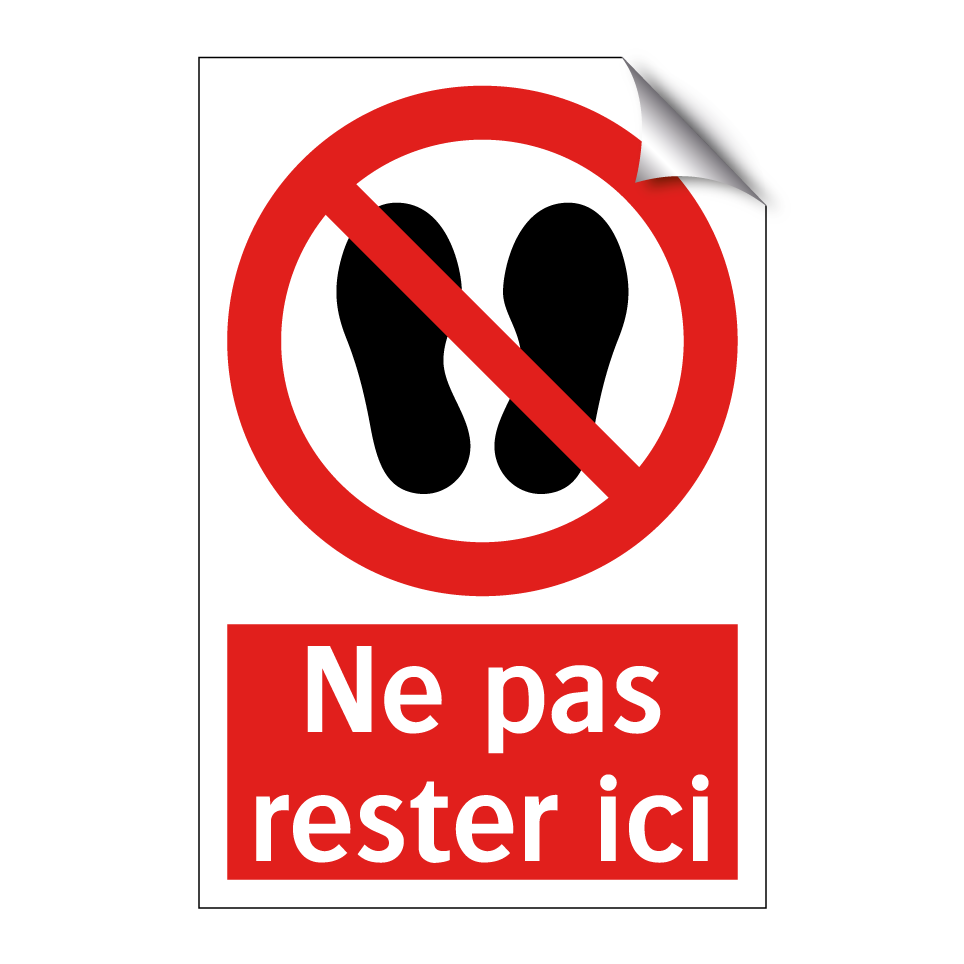 Ne pas rester ici