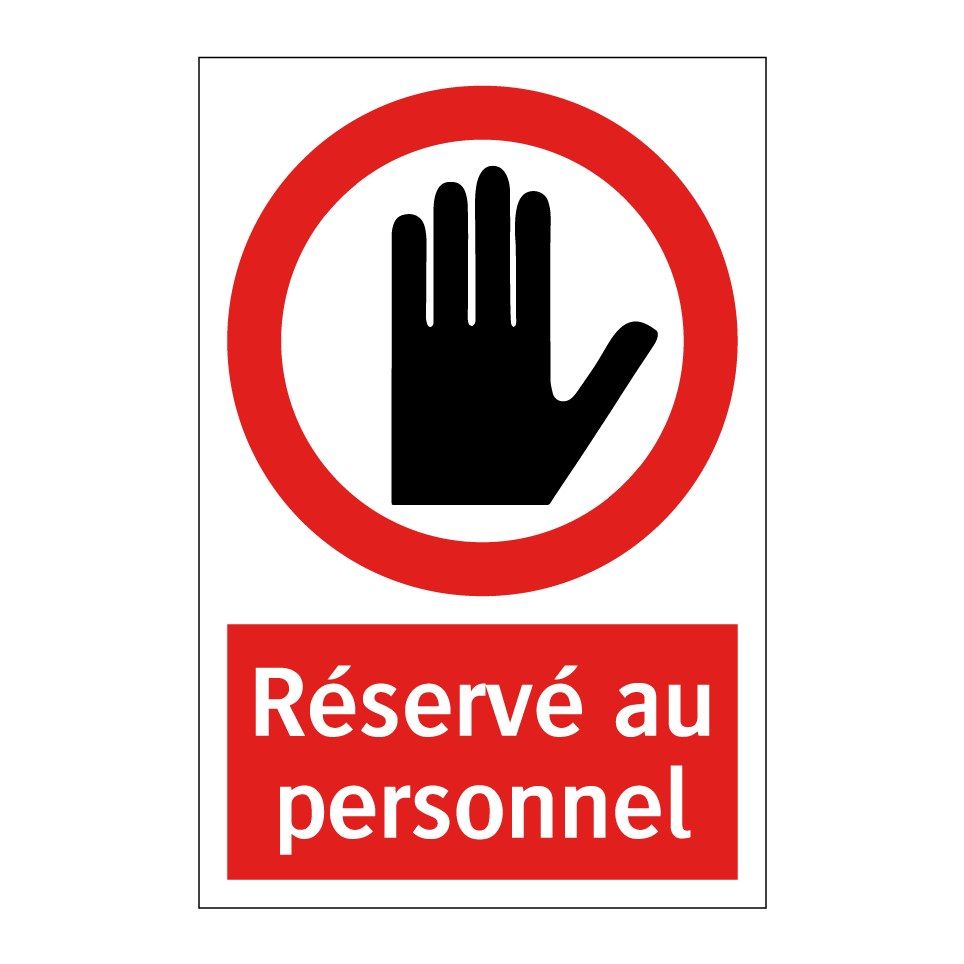 Réservé au personnel