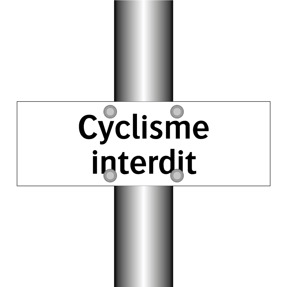Cyclisme interdit
