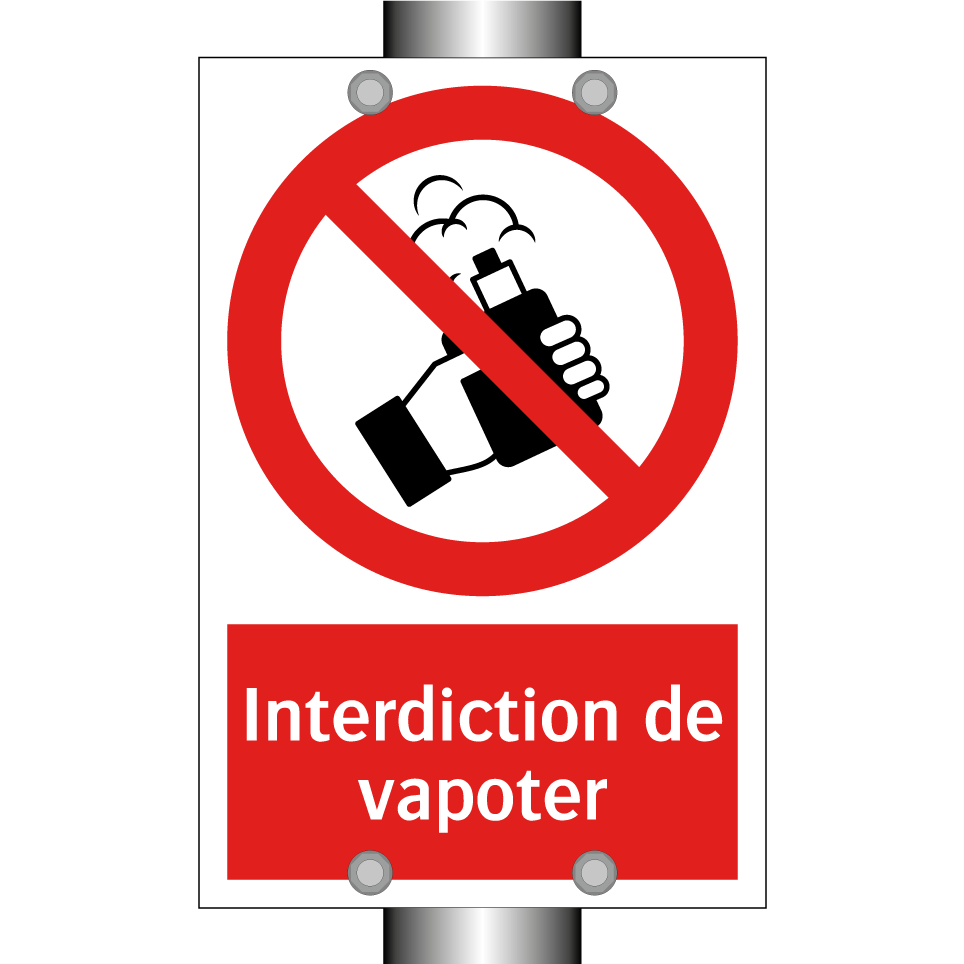 Interdiction de vapoter