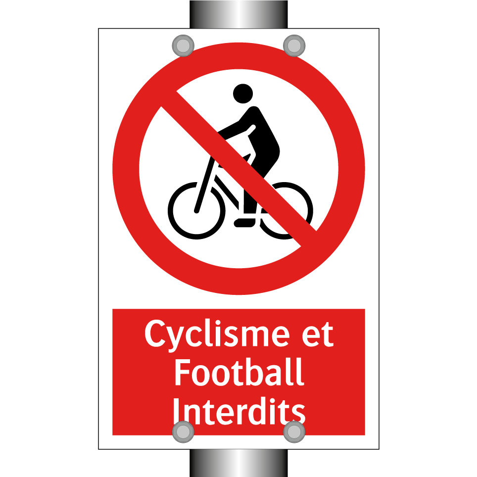Cyclisme et Football Interdits