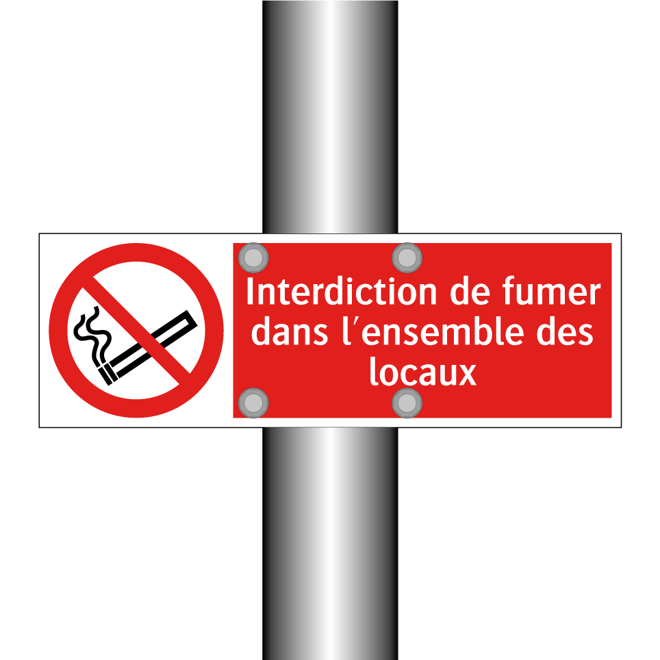 Interdiction de fumer dans l'ensemble des locaux