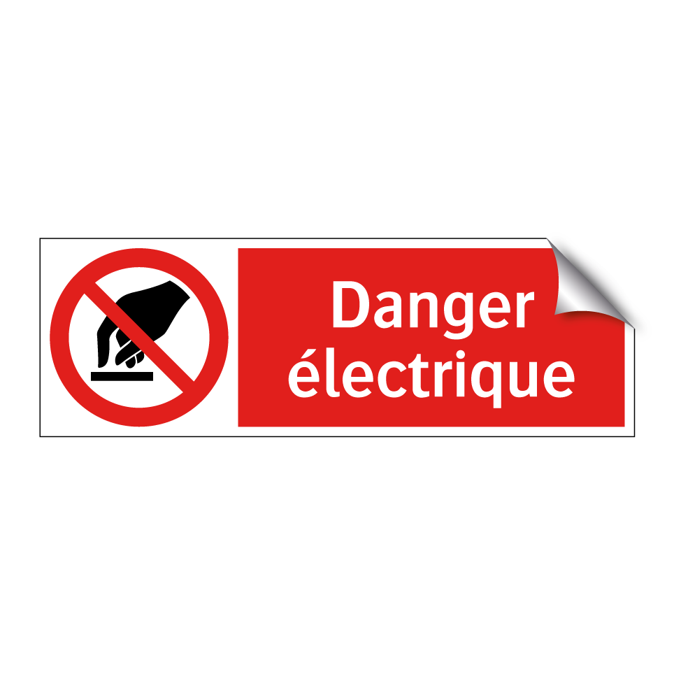 Danger électrique