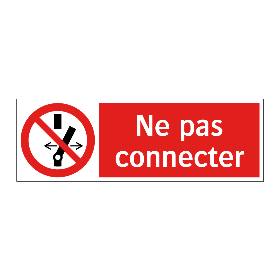 Ne pas connecter