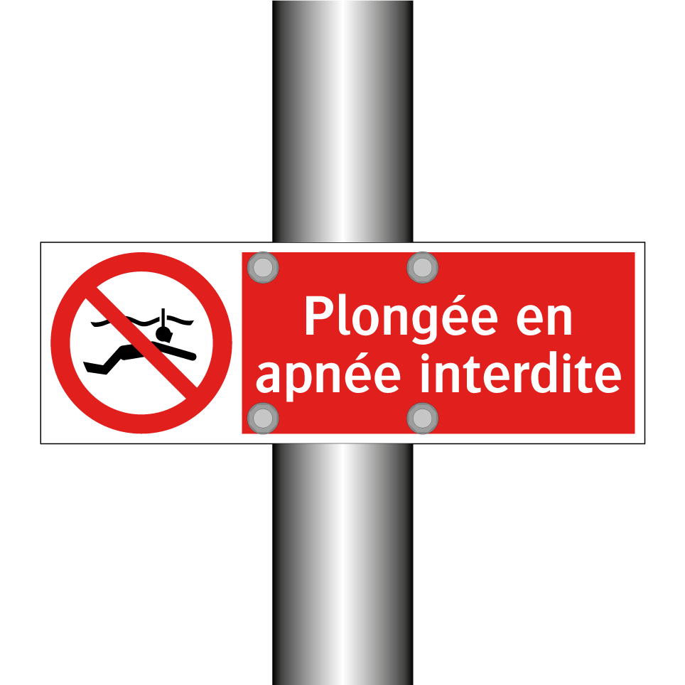 Plongée en apnée interdite