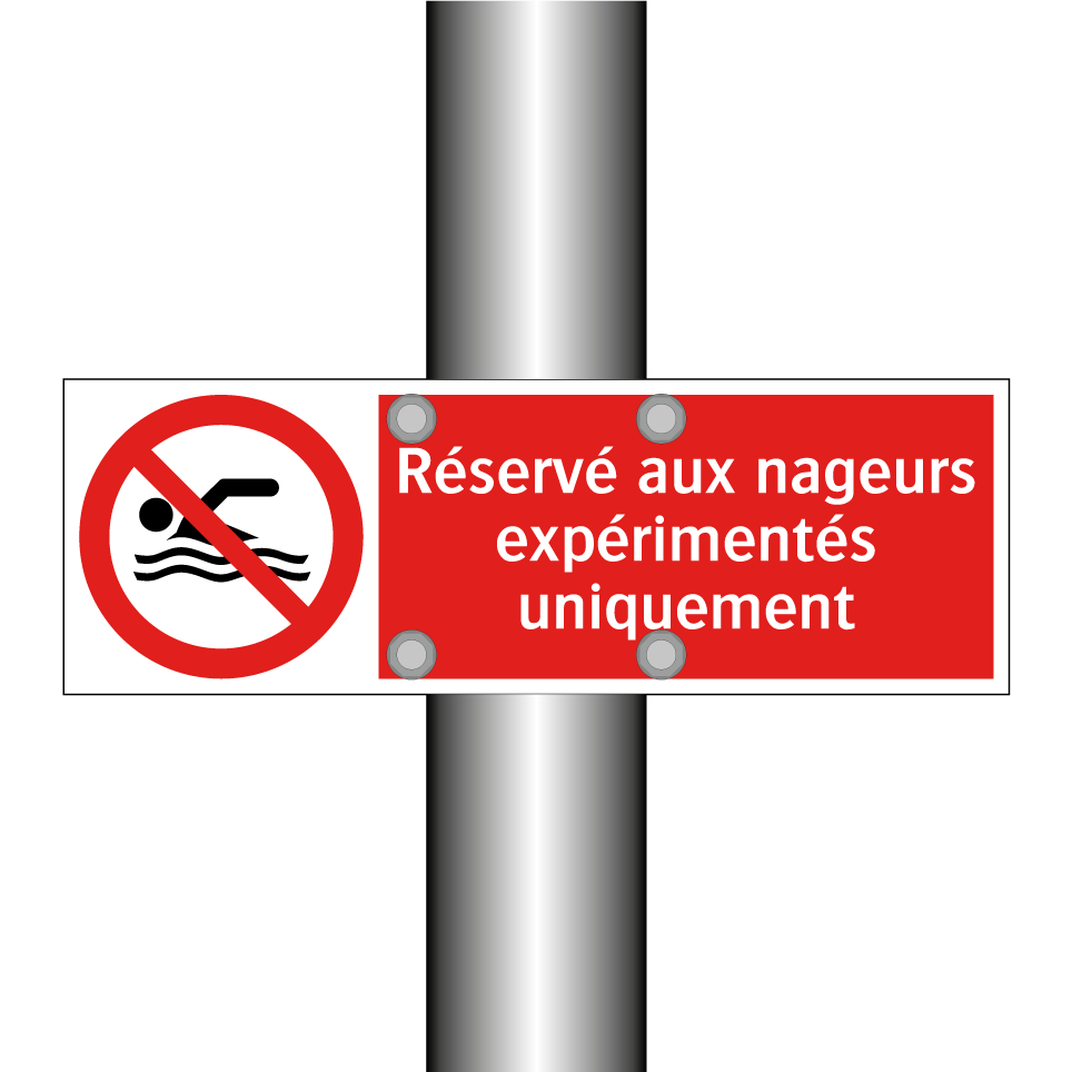 Réservé aux nageurs expérimentés uniquement