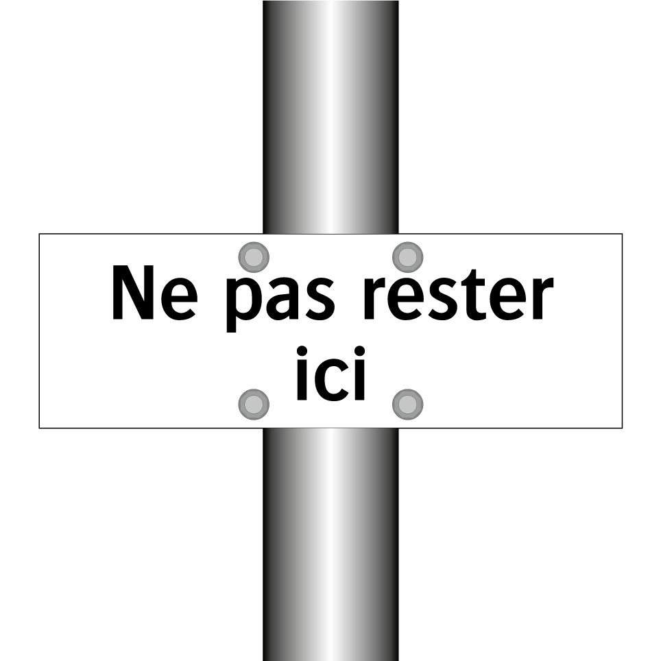 Ne pas rester ici
