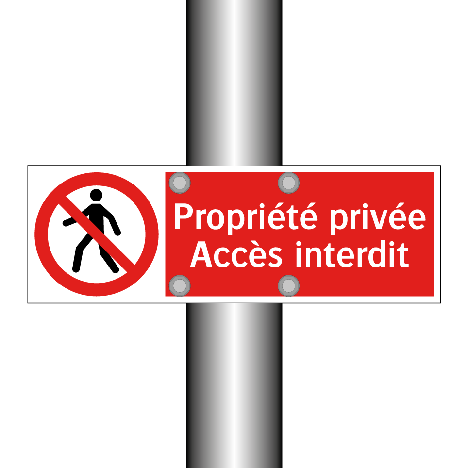 Propriété privée Accès interdit