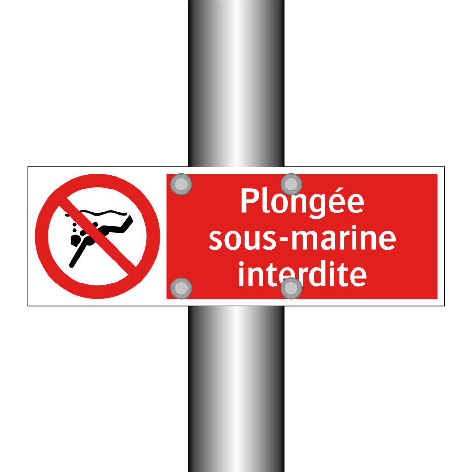 Plongée sous-marine interdite