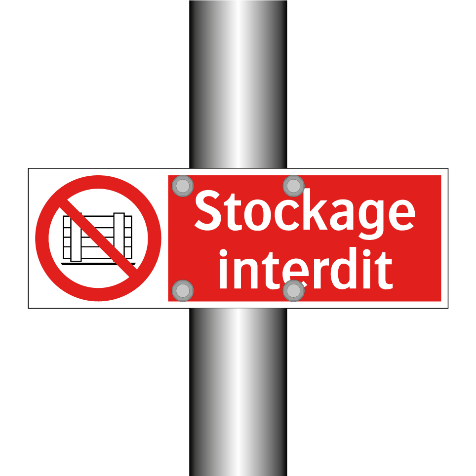 Stockage interdit