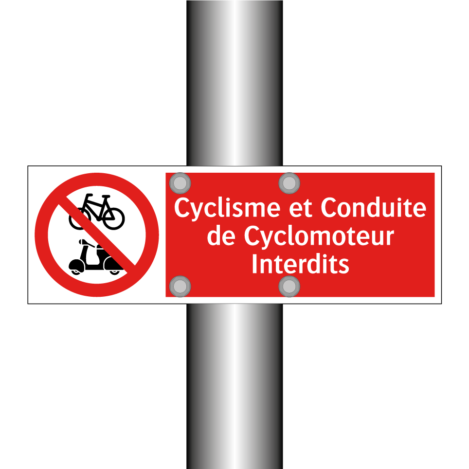 Cyclisme et Conduite de Cyclomoteur Interdits