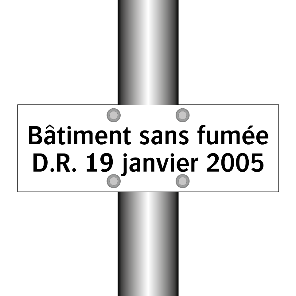 Bâtiment sans fumée D.R. 19 janvier 2005
