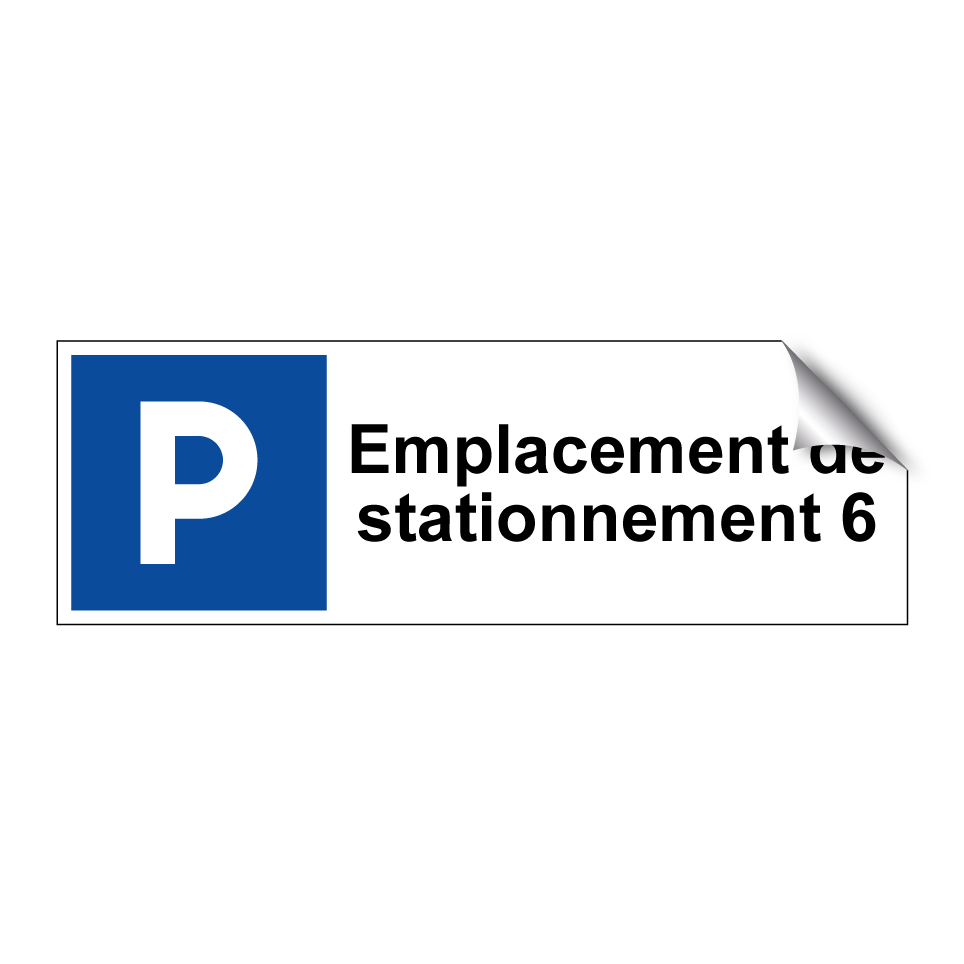 Emplacement de stationnement 6