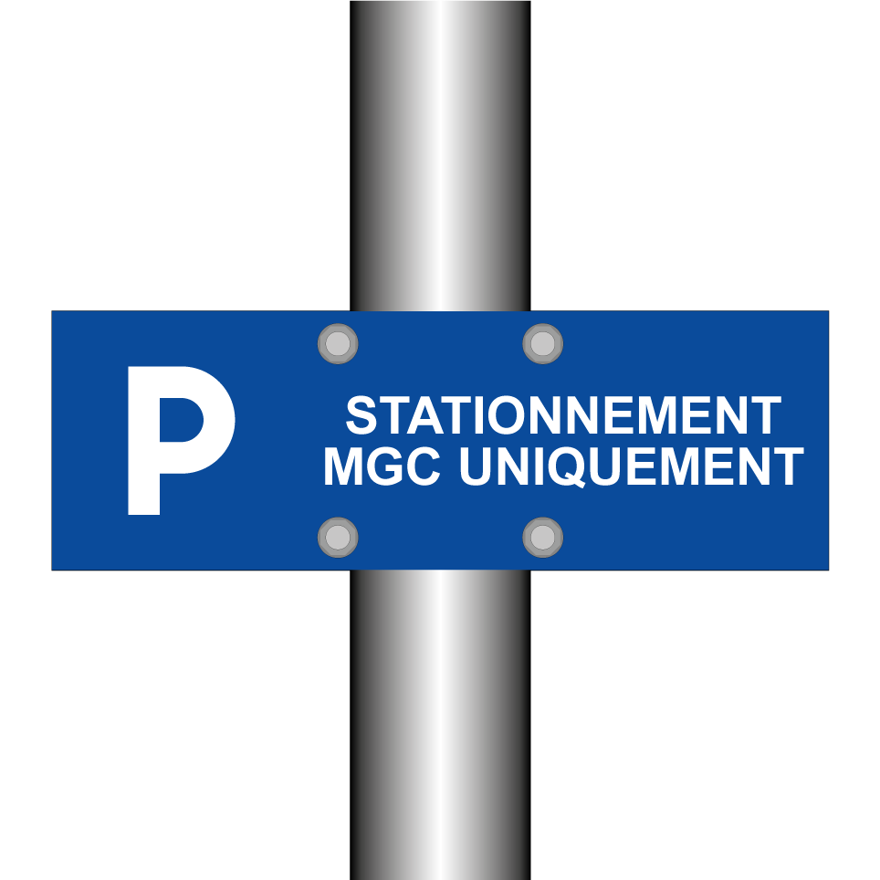 Stationnement MGC uniquement