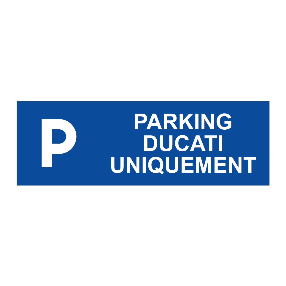 Parking Ducati uniquement