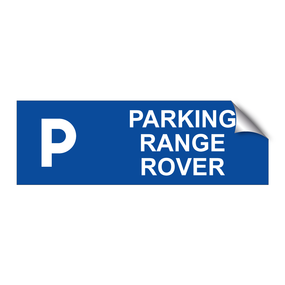 Parking Range Rover