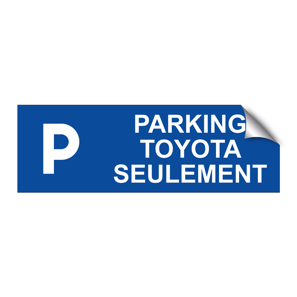 Parking Toyota Seulement