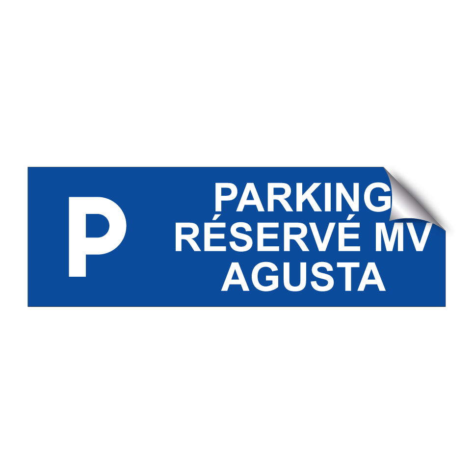 Parking réservé Mv Agusta