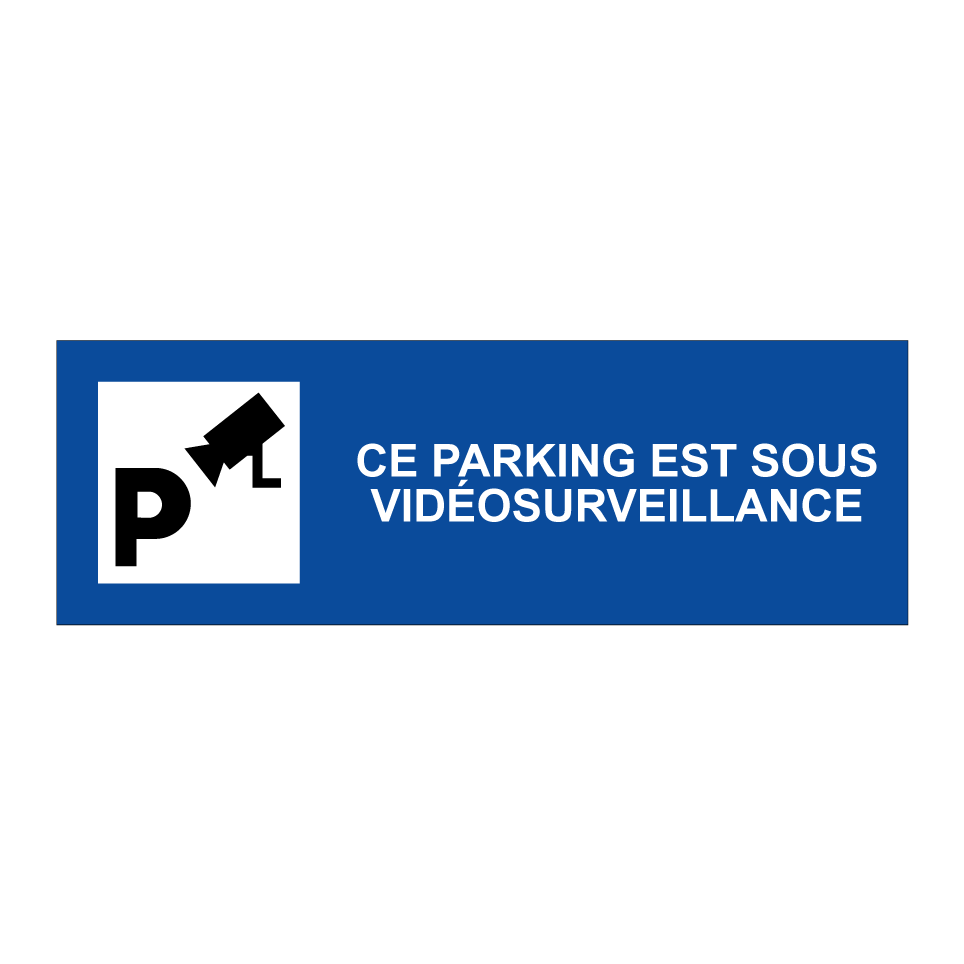 Ce parking est sous vidéosurveillance