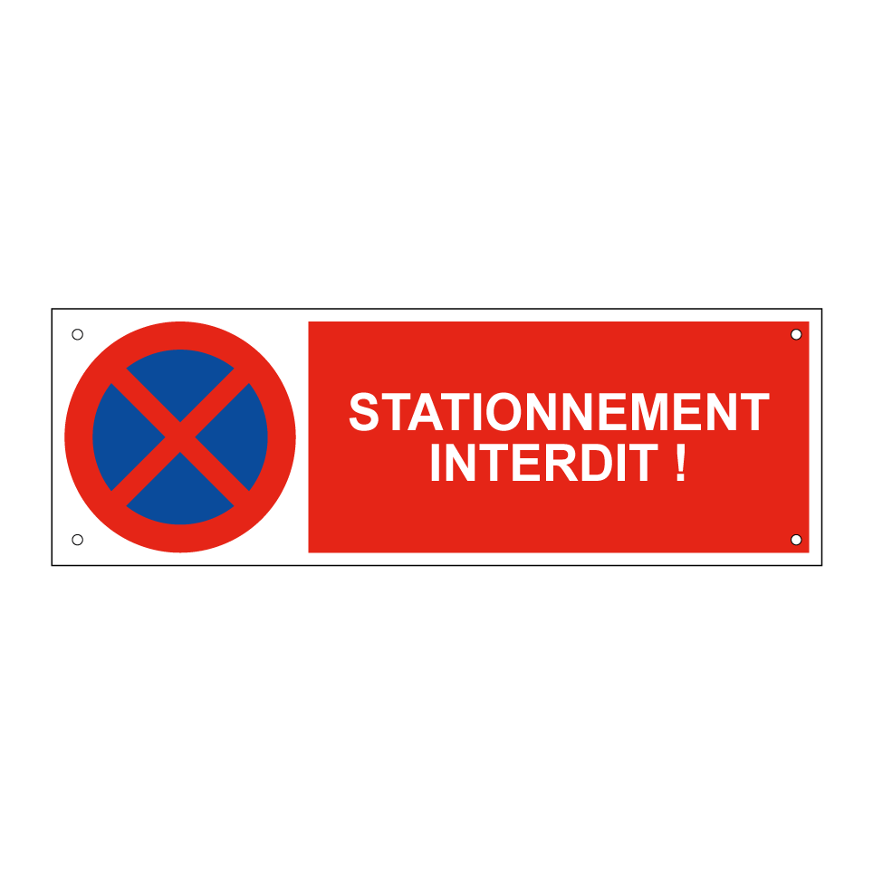 Stationnement interdit !