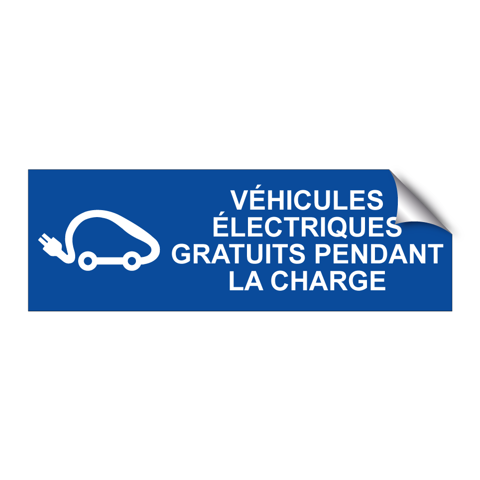 Véhicules électriques gratuits pendant la charge