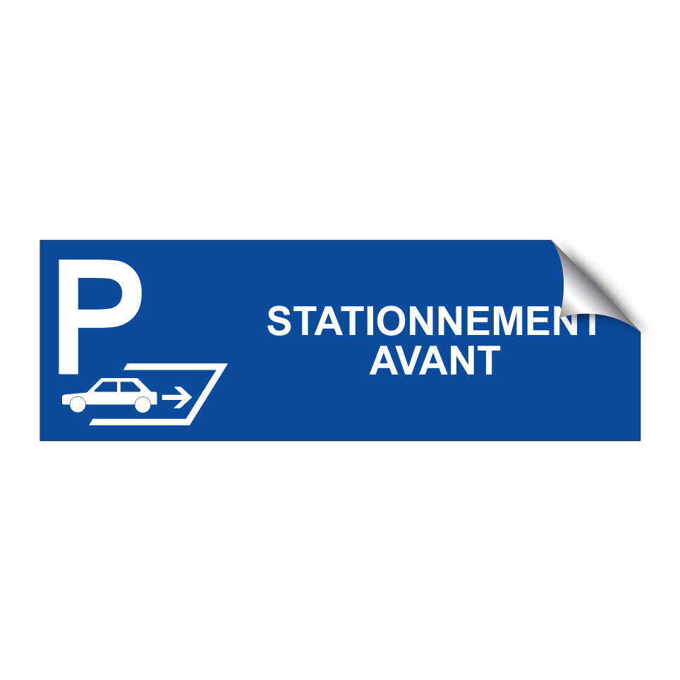 Stationnement avant
