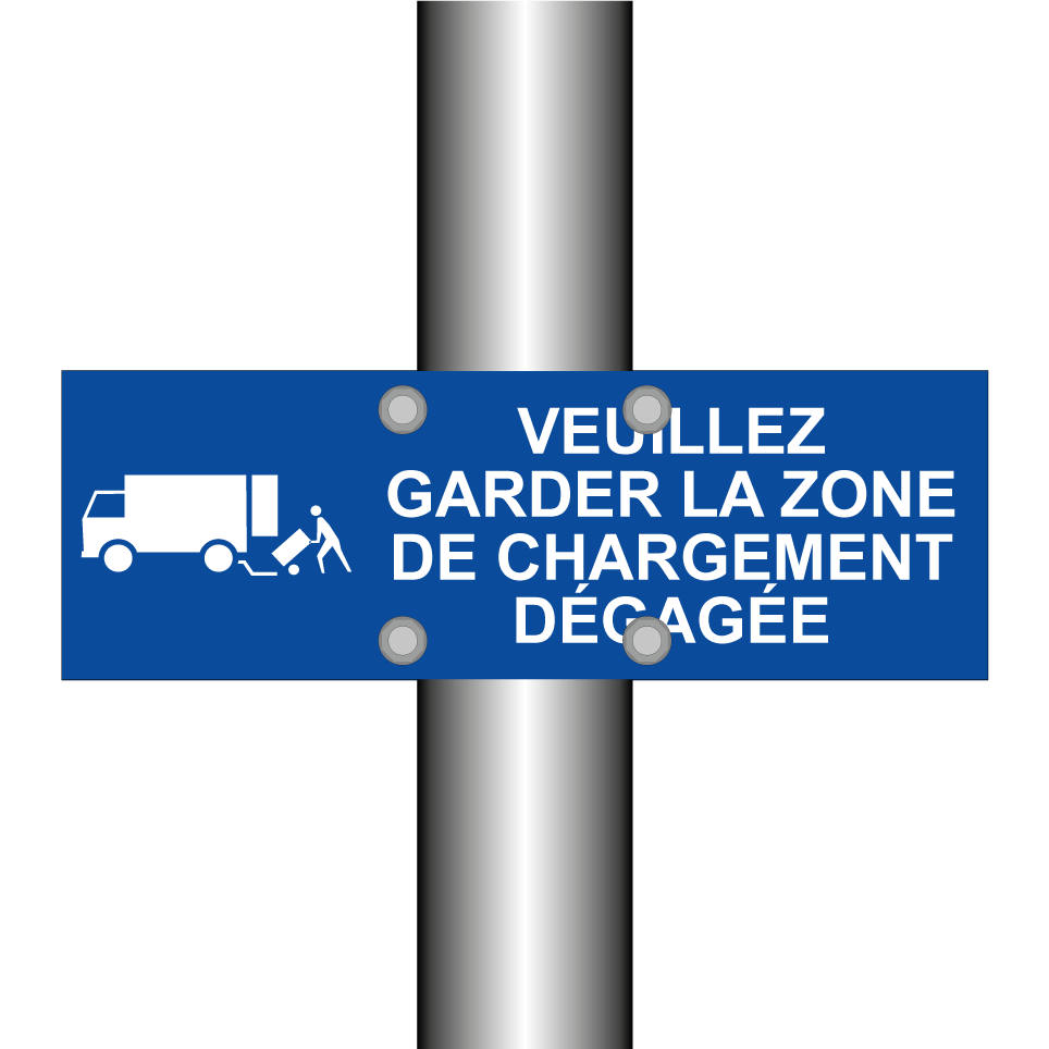 Veuillez garder la zone de chargement dégagée