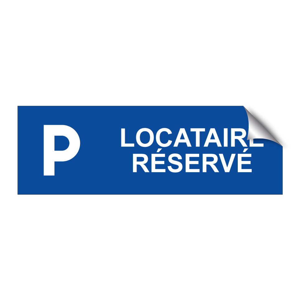 Locataire réservé