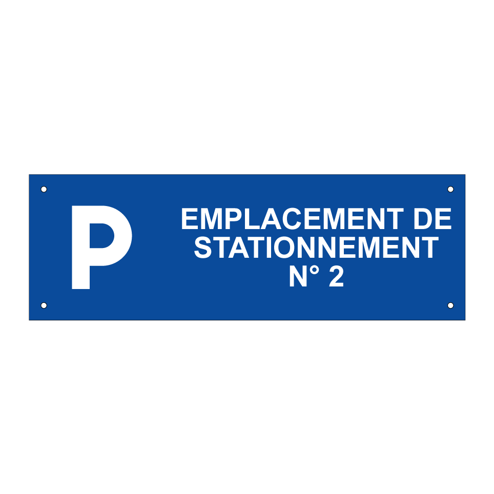 Emplacement de stationnement n° 2