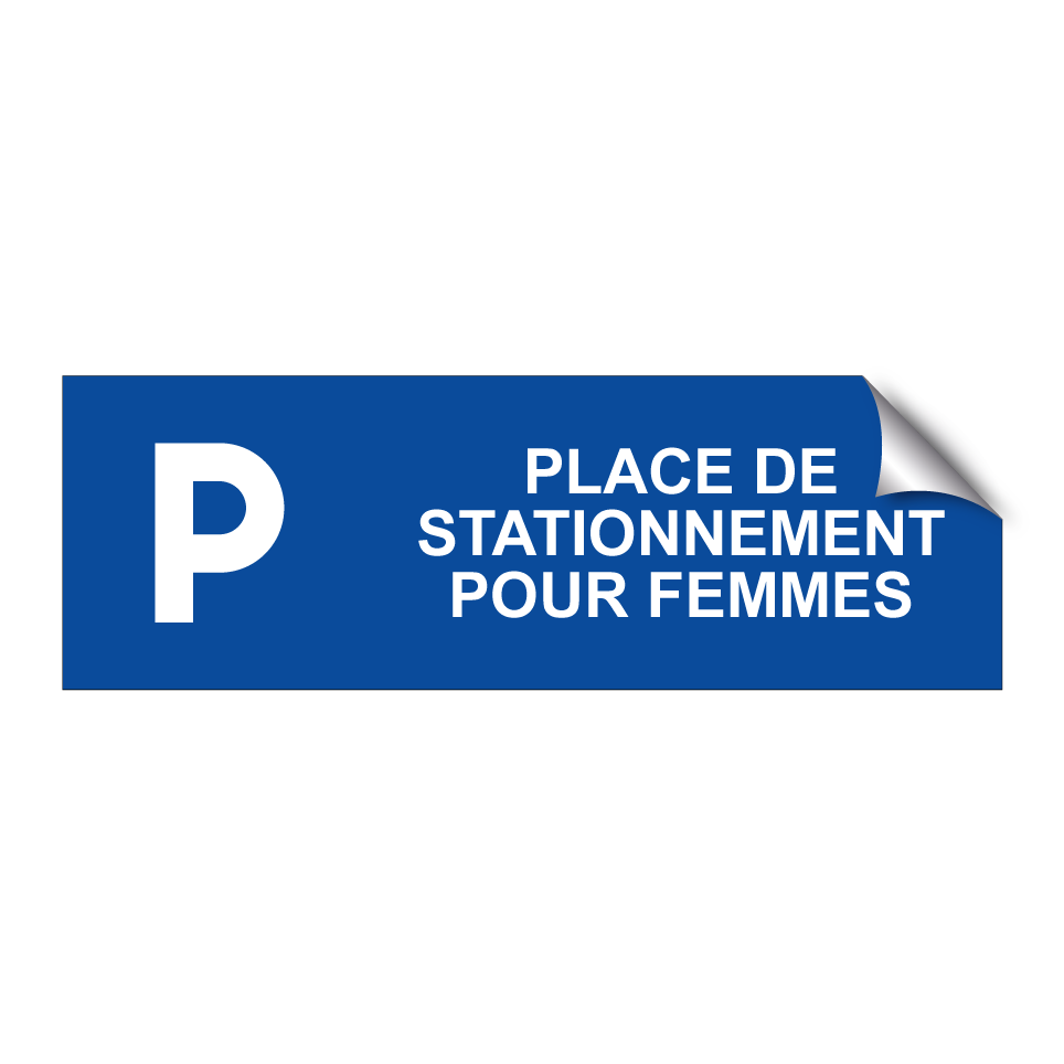 Place de stationnement pour femmes