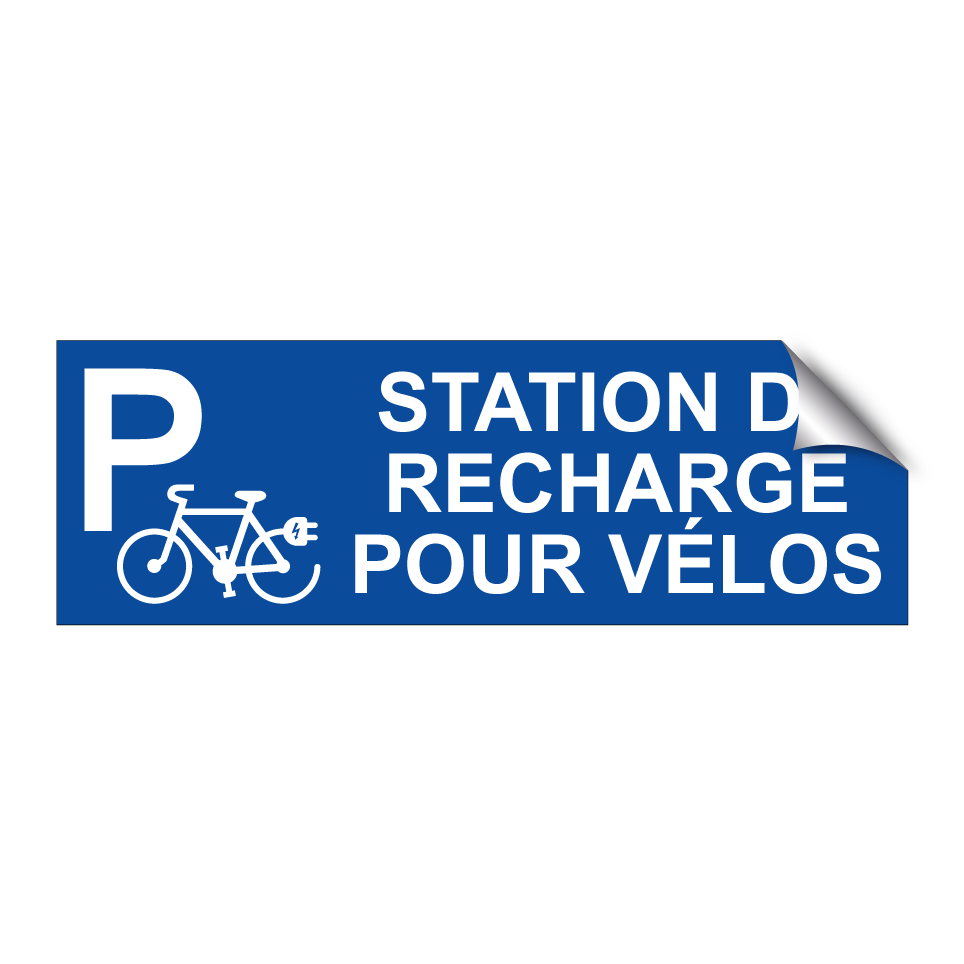 Station de recharge pour vélos