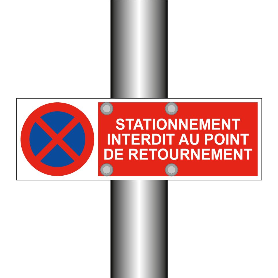 Stationnement interdit au point de retournement