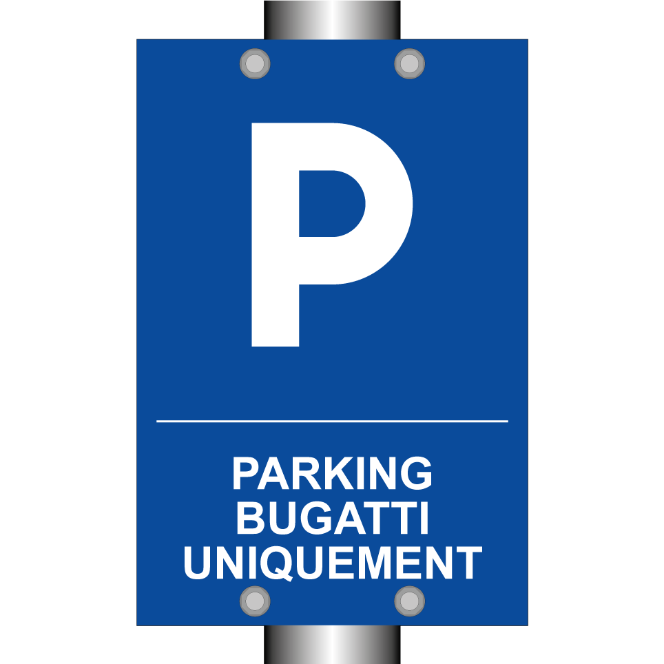 Parking Bugatti uniquement