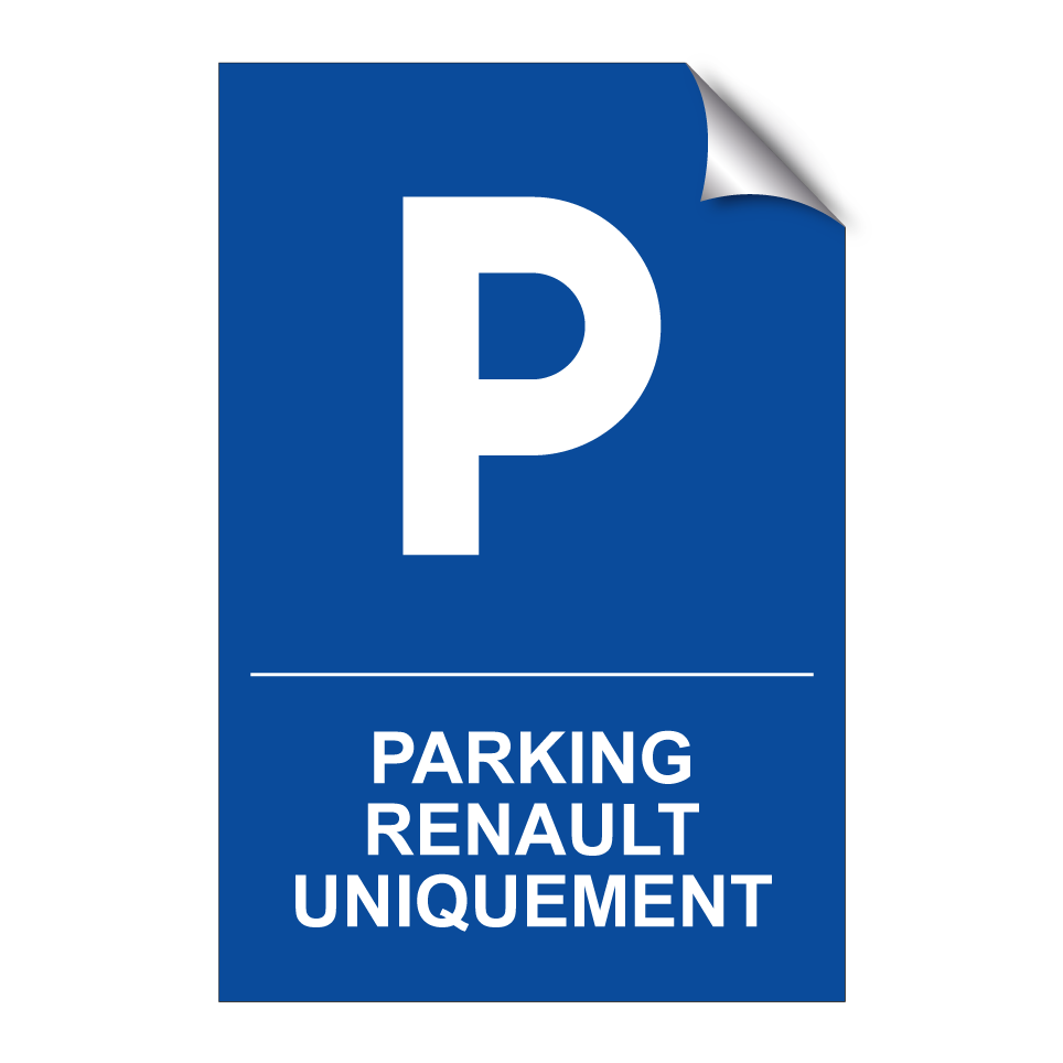 Parking Renault uniquement
