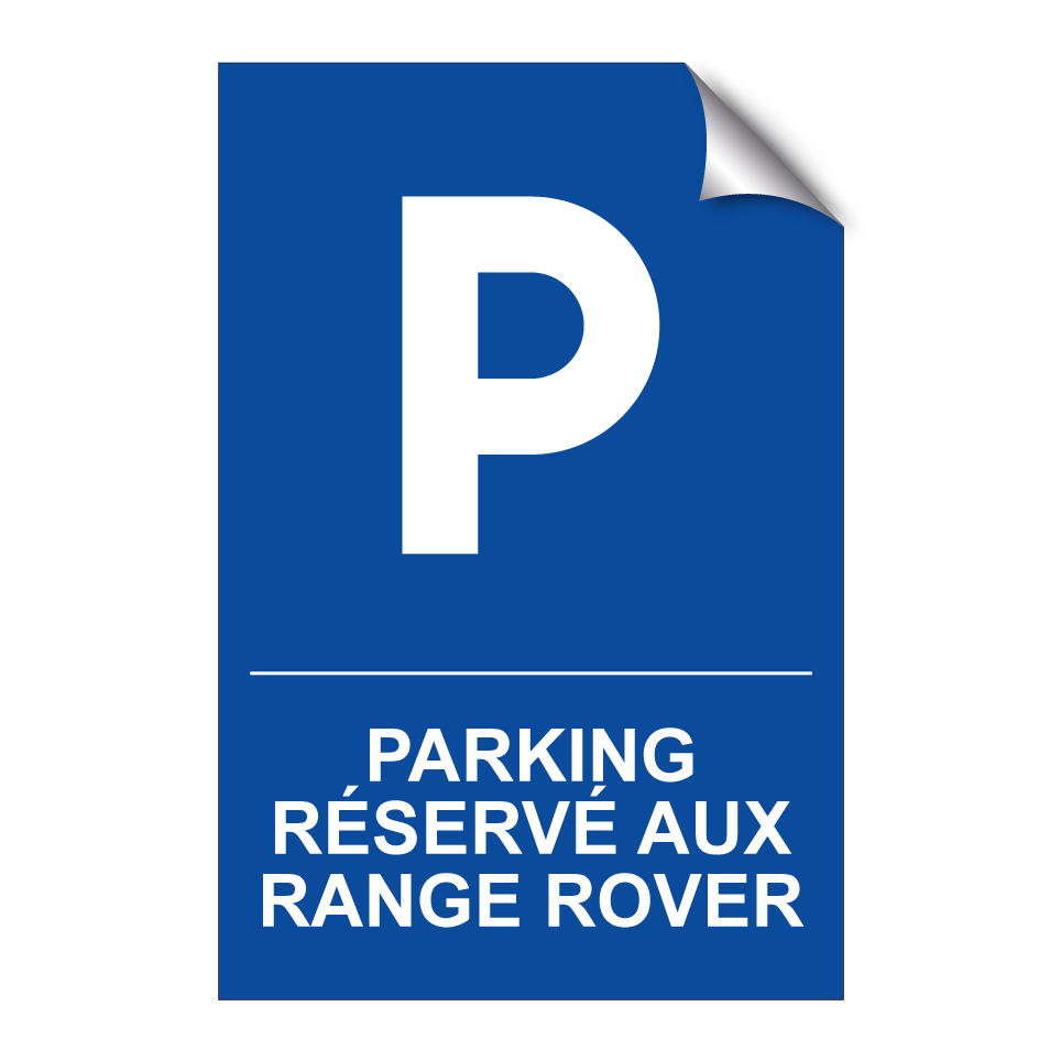 Parking réservé aux Range Rover