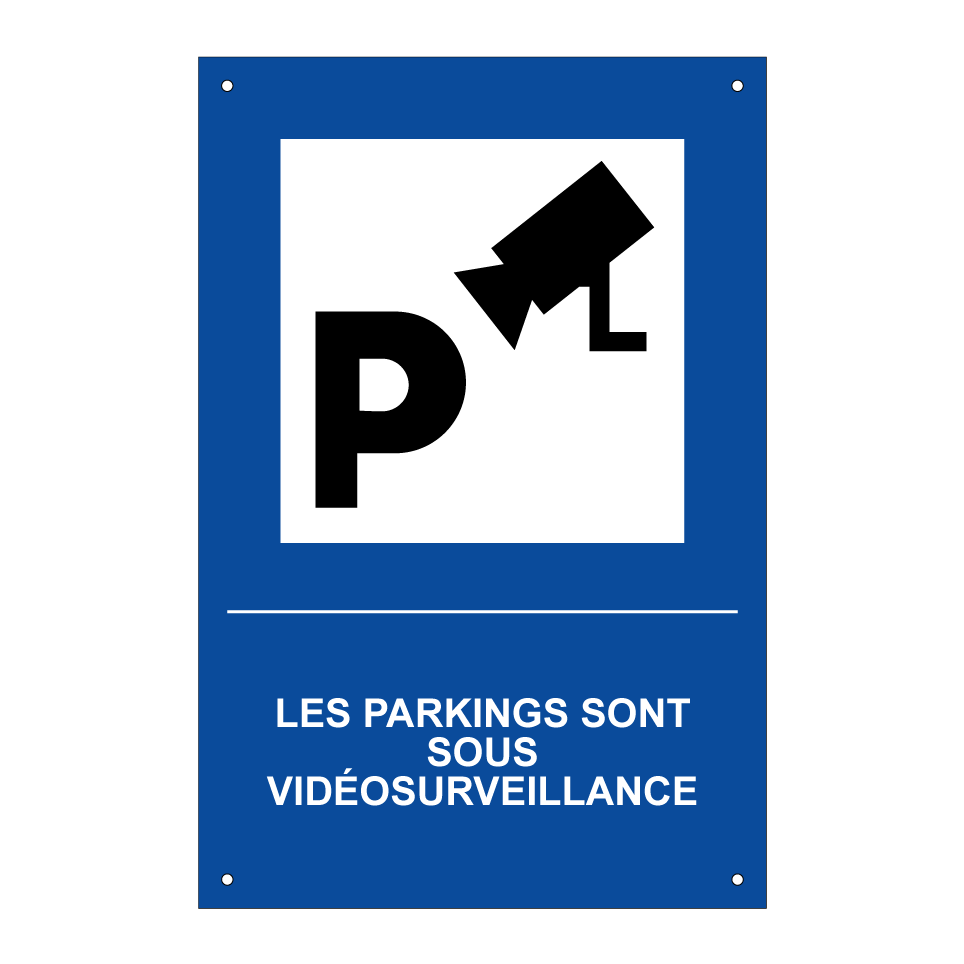 Les parkings sont sous vidéosurveillance