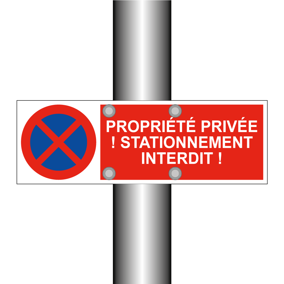 Propriété privée ! Stationnement interdit !